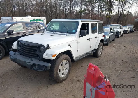 2018 Jeep Wrangler Unlimited Sport S 4X4 from USA, damaged, VIN 1C4HJXDG9JW284484